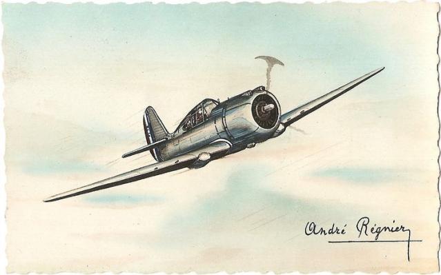 Andre regnier curtiss h 75